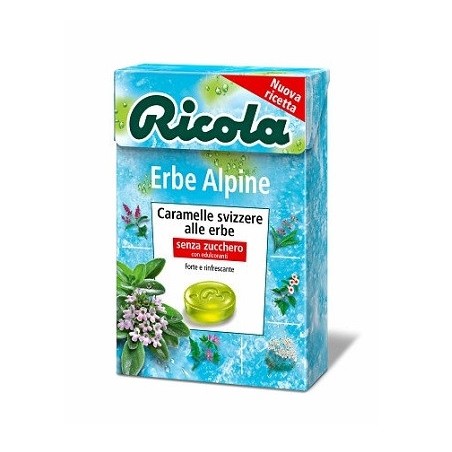 Ricola Erbe Alpine Caramelle Balsamiche 50g