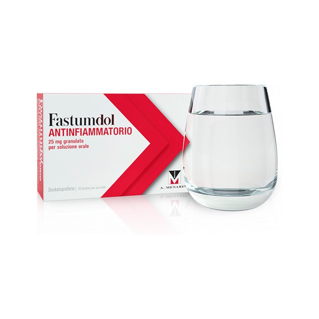 Fastumdol Antiinfiammatorio 20 Bustine 25 Mg