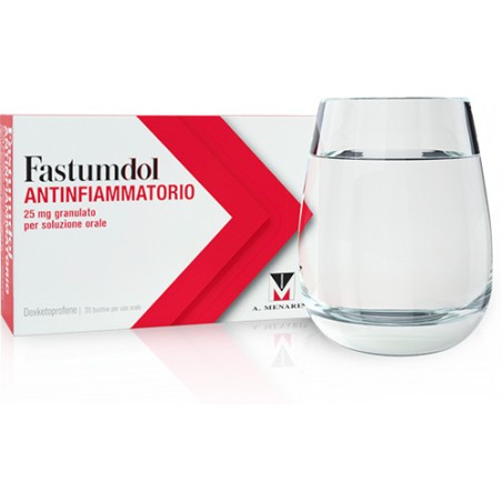 Fastumdol Antiinfiammatorio 20 Bustine 25 Mg