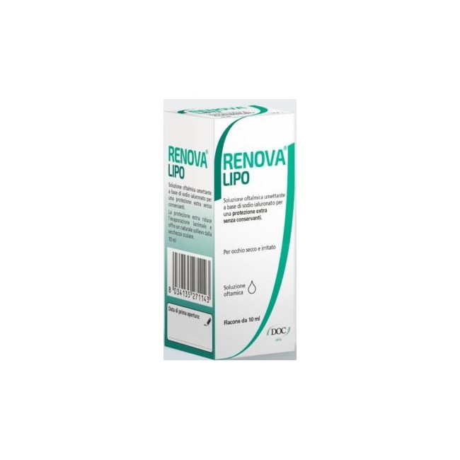 Renova Lipo Collirio Soluzione Oftalmica Flacone Da 10ml