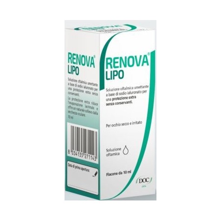 Renova Lipo Collirio Soluzione Oftalmica Flacone Da 10ml