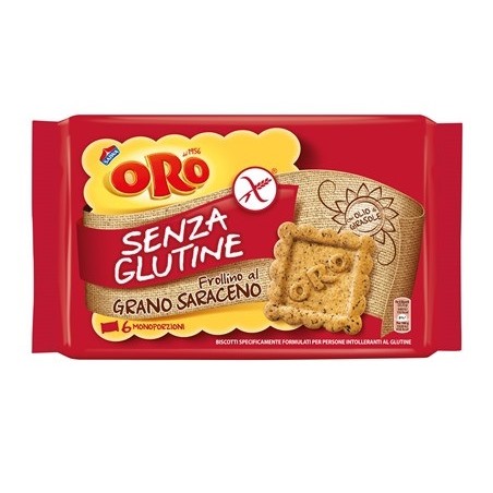 Oro Saiwa Frollino Al Grano Saraceno Senza Glutine 6x240g