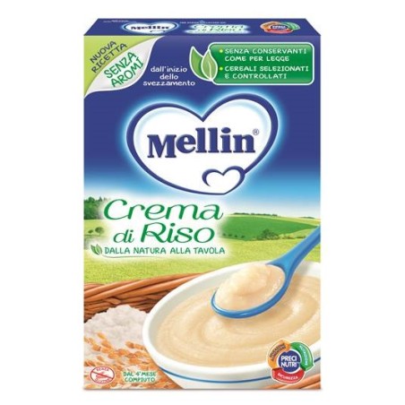 Mellin Crema Di Riso 200g Ct 7 Senza Glutine