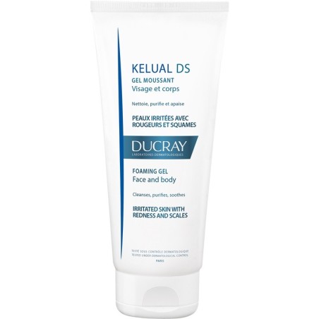 Kelual Ds Gel Detergente Viso Corpo 200 Ml Ducray