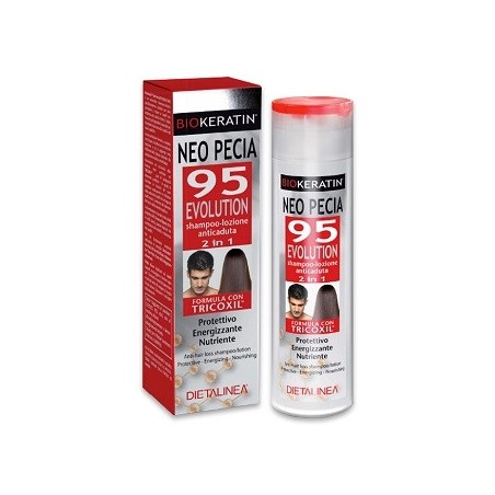 Biokeratin Neo Pecia 95 Shampoo Lozione Anticaduta 250 Ml