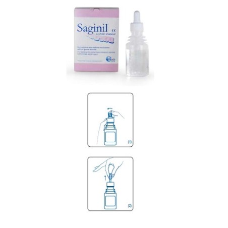 Saginil Lavanda Vaginale Con Cannula Rotativa 4x125ml