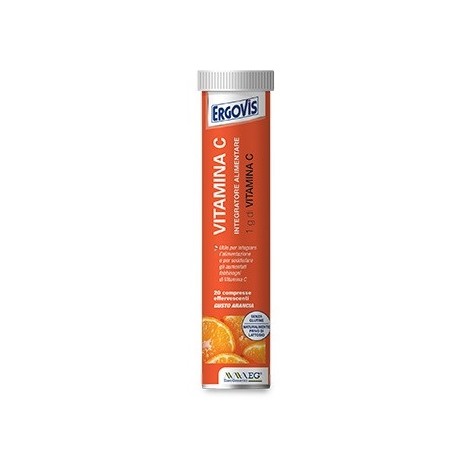 Ergovis Vit C 1000mg 20 Compresse Effervescenti