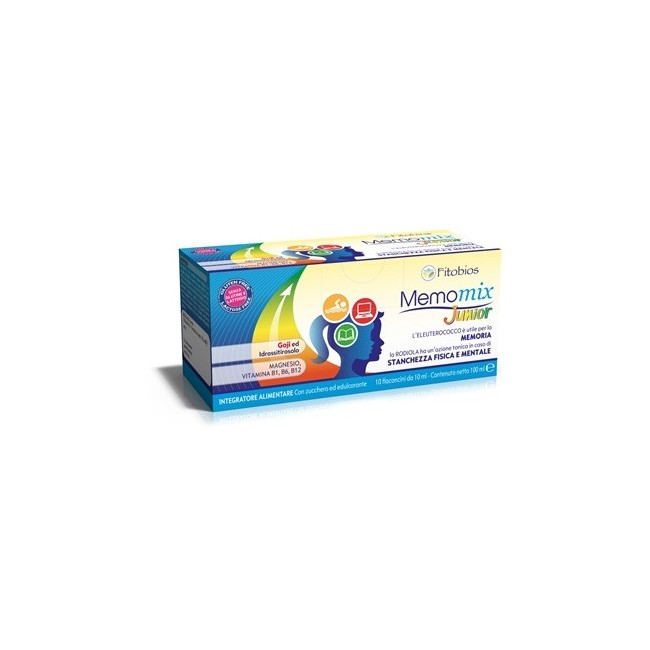 Fitobios Memo Mix Junior 10 Flaconcini 10ml