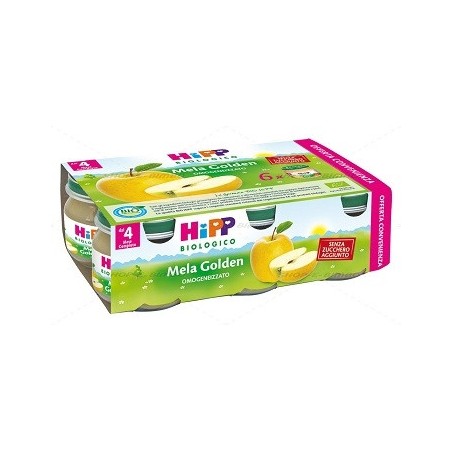 Hipp Omogeneizzato Mela Golden 6x80g