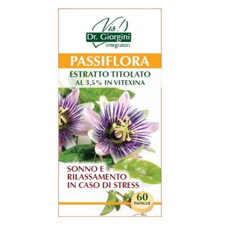 Dr. Giorgini Passiflora Estratto Titolato 60 Pastiglie