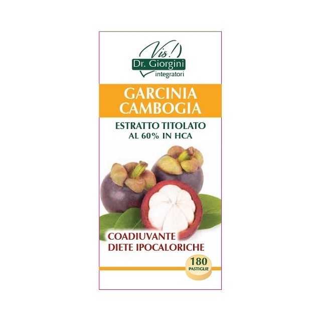 Dr. Giorgini Vis Garcinia Estratto Titolato 180 Pastiglie