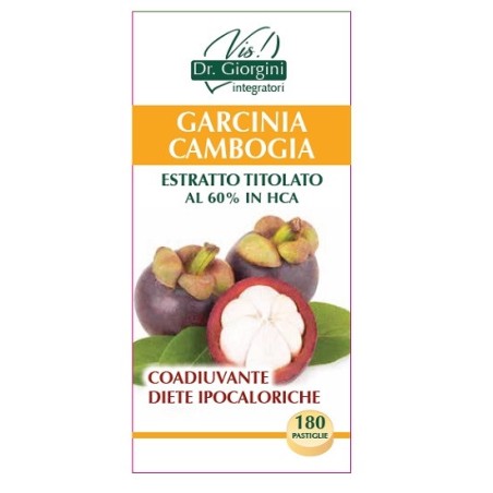 Dr. Giorgini Vis Garcinia Estratto Titolato 180 Pastiglie