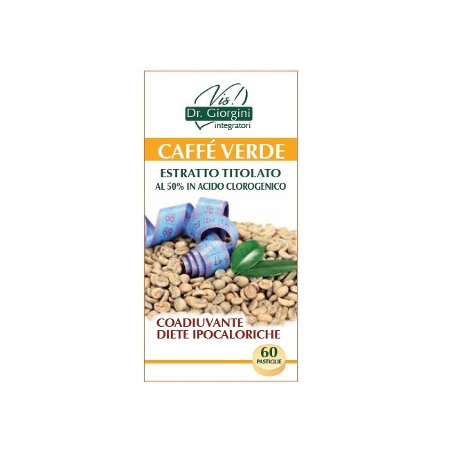 Dr. Giorgini Vis Caffe' Verde Estratto Titolato 60 Pastiglie