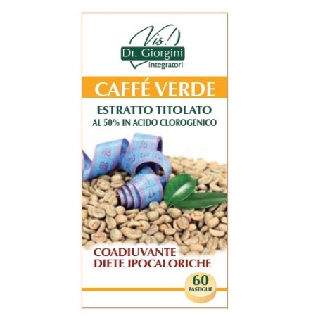 Dr. Giorgini Vis Caffe' Verde Estratto Titolato 60 Pastiglie