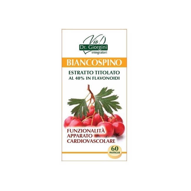 Dr Giorgini Biancospino Estratto Titolato 60 Pastiglie