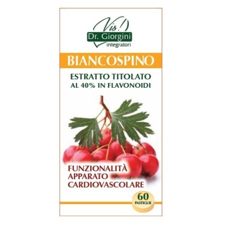 Dr Giorgini Biancospino Estratto Titolato 60 Pastiglie