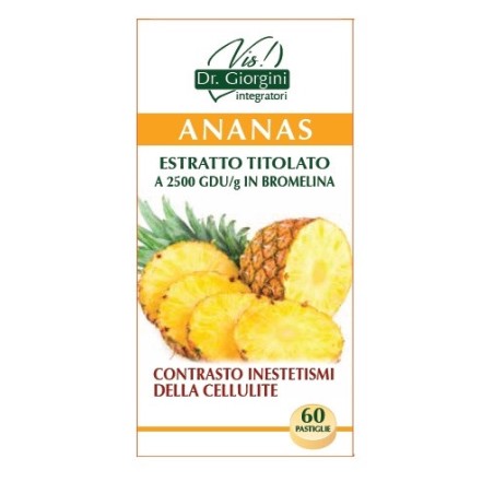 Dr Giorgini Ananas Estratto Titolato 60 Pastiglie