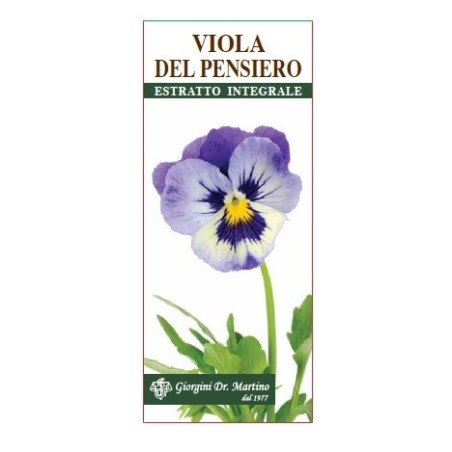 Dr Giorgini Viola Del Pensiero Estratto Integrale 200 Ml