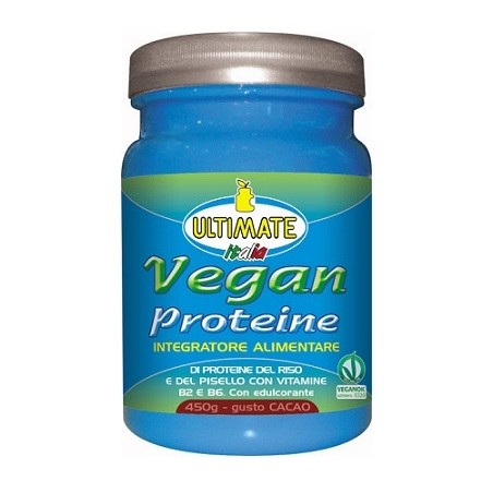 Ultimate Vegan Proteine Gusto Cacao 450 Gr