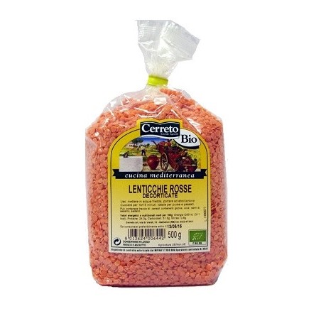 La Collina Dei Fiori Lenticchie Rosse Decorticate 500g