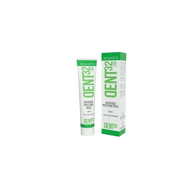 Bioearth Dent32 Dentifricio Protezione Orale Menta 75ml