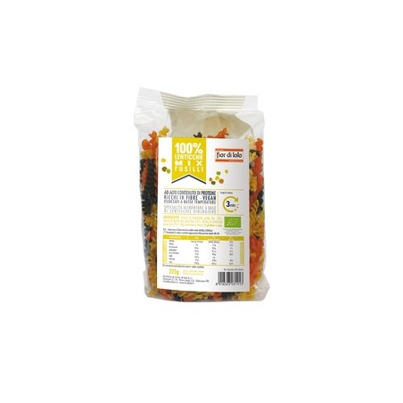 Fior Di Loto Fusilli Di Lenticchie Mix Biologiche 250g