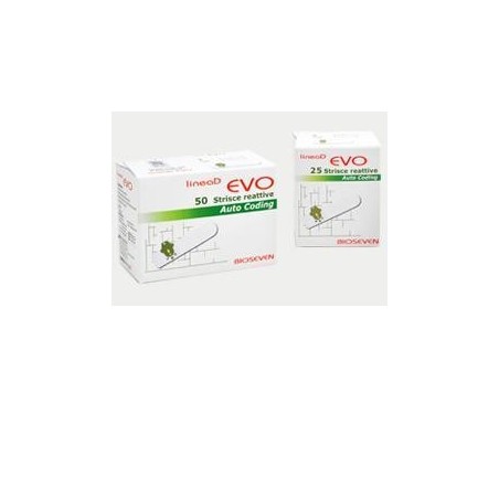 Bioseven Linea D Evo Glicemia 50 Strisce Reattive