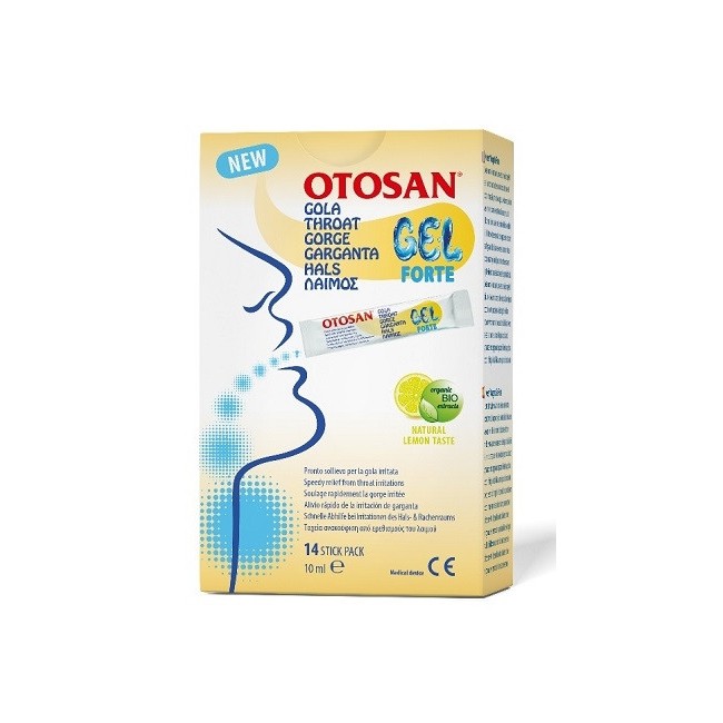 Otosan Gola Gel Forte 14 Stick Pack Da 10 Ml