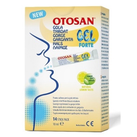 Otosan Gola Gel Forte 14 Stick Pack Da 10 Ml