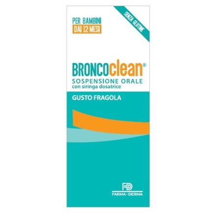 Broncoclean Sospensione Orale Gusto Fragola 100ml