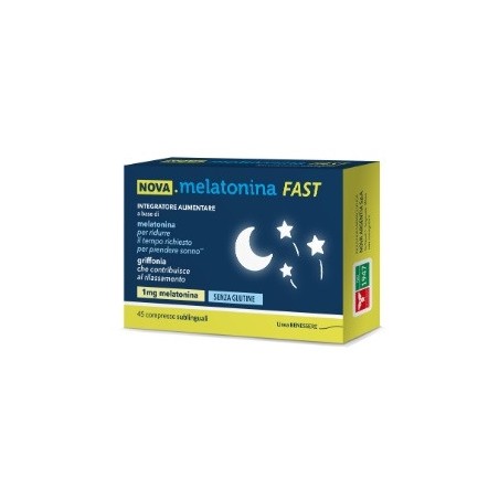 Nova Melatonina Fast 45 Compresse 1mg