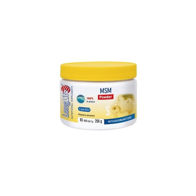 Longlife Msm Powder Integratore Alimentare 250g