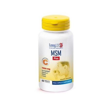 Longlife Msm Plus 60 Tavolette 1000mg