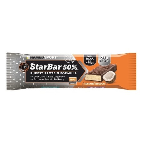 Namedsport Starbar 50% Protein Formula Coconut Heaven 50g