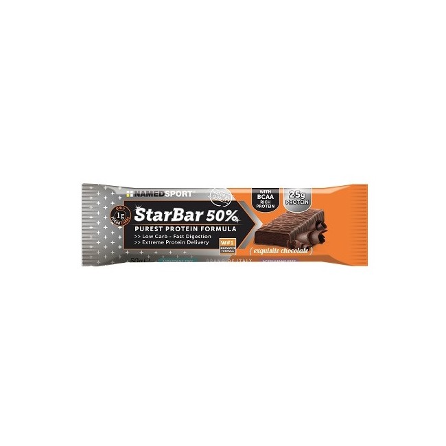 Named Starbar 50% Protein Exquisite Chocolate 50 G