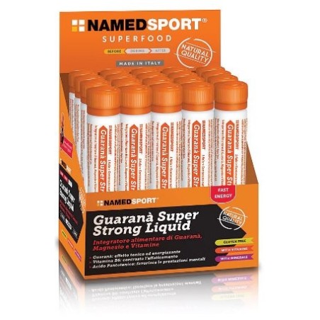 Named Guarana' Super Strong Integratore Liquido 20 Fiale