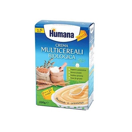 Humana Crema Ai Multicereali Biologico 230g