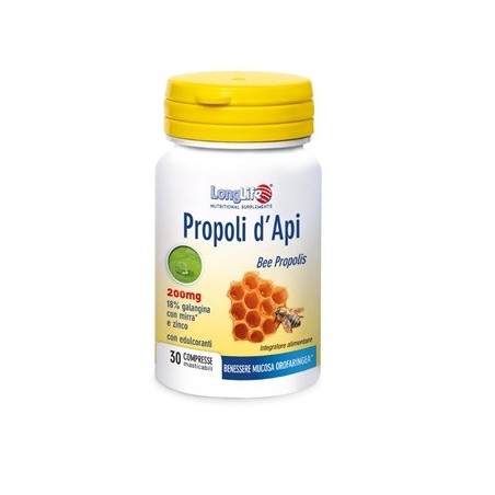 Longlife Propoli D'api 30 Compresse