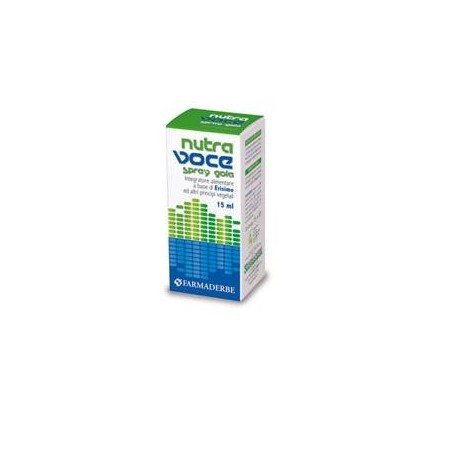 Farmaderbe Nutra Voce Spray Per Gola 15ml