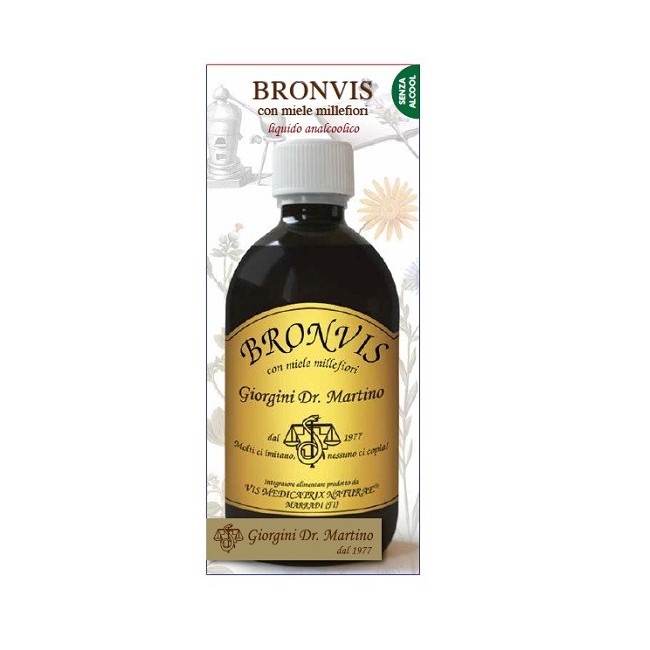 Dr Giorgini Bronvis Con Miele Millefiori 500 Ml