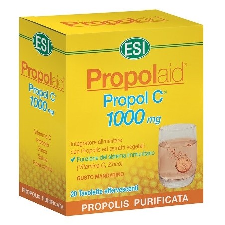 Propolaid Propol C 1000 Mg 20 Tavolette Effervescenti