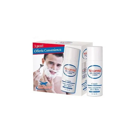 Noxzema Protective Shave Travel Classic 3X50Ml - Para-Farmacia Bosciaclub