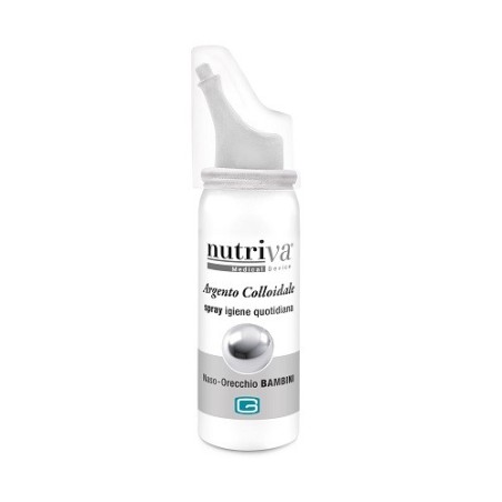 Nutriva Argento Colloidale Spray Per Naso E Orecchie 30ml