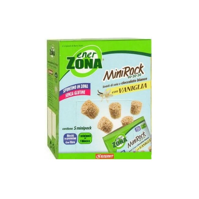 Enerzona Minirock 40-30-30 5 Minipack Vaniglia