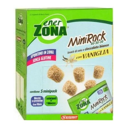 Enerzona Minirock 40-30-30 5 Minipack Vaniglia