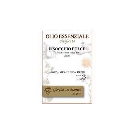 Dr Giorgini Finocchio Dolce Olio Essenziale 10ml