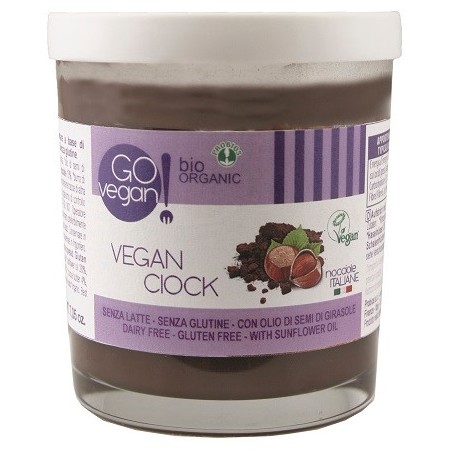 Go Vegan Ciock Crema Spalmabile Di Cacao E Nocciole 200g