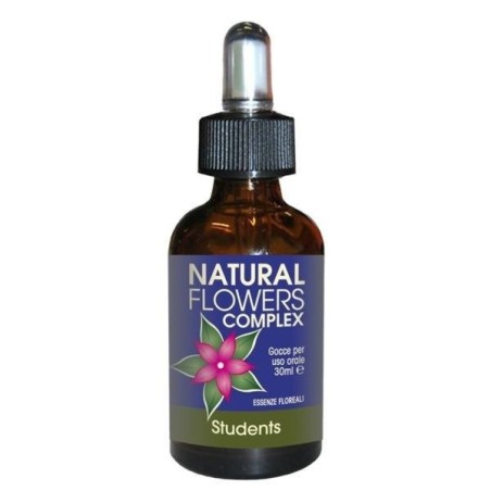 Natural Flowers Complex Students Gocce Per Uso Orale 50ml