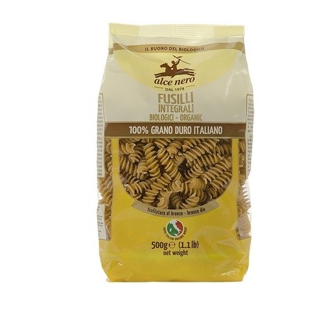 Alce Nero Fusilli Integrali Di Grano Duro Biologici 500g