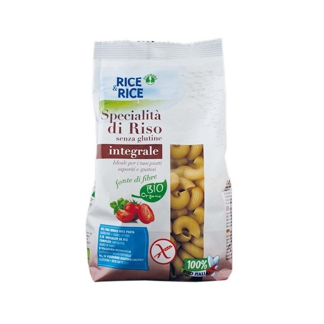 Rice&rice Chifferi Di Riso Integrale Senza Glutine 250g